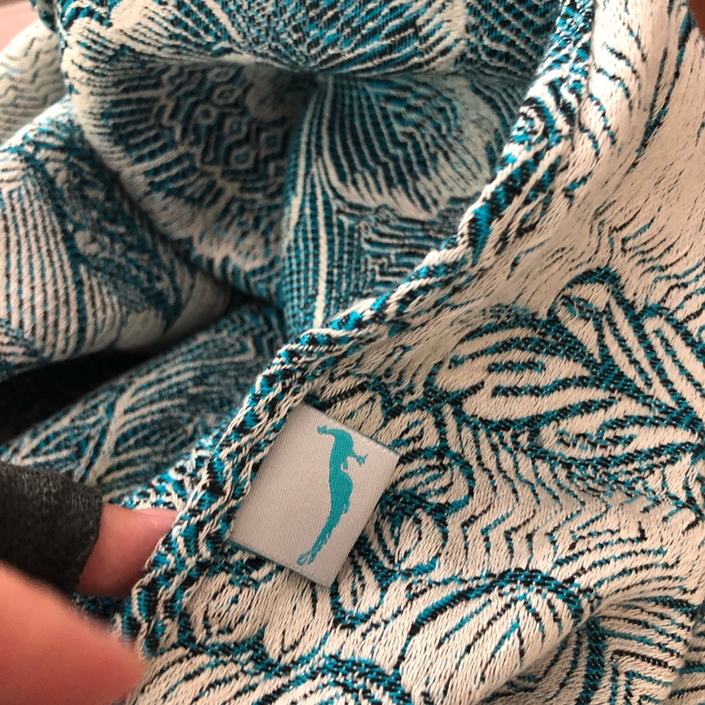 Pavo woven wrap, Etini Miramare, size 4